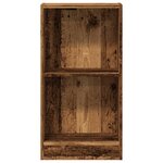 vidaXL Bibliothèque vieux bois 40x24x76 cm bois d'ingénierie