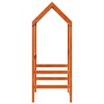 vidaXL Toit de lit pour enfants 108x70x176 5 cm bois de pin massif