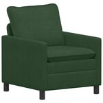 vidaXL Canapé Vert Jungle 76 x 81 x 87 5 cm Tissu