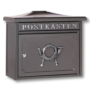 Burg-wächter boîte aux lettres sylt 1883 e acier fer antique