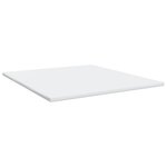 vidaXL Sommier à lattes de lit avec matelas Gris 200x200 cm Similicuir