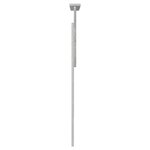 vidaXL Tête de lit Gris béton 90 cm Bois d'ingénierie