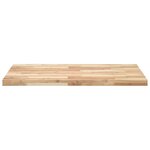 vidaXL Dessus de table rectangulaire 80x70x4 cm bois massif d'acacia