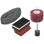 Wolfcraft jeu de polissage du pois pour mobilier 7 pièces 5643000