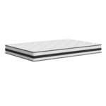 vidaXL Matelas à ressorts bonnell moyen 120x200 cm
