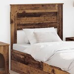vidaXL Tête de lit Bois Ancien 75 cm Bois d'ingénierie