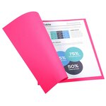 Paquet de 100 chemises Foldyne 180 Fuchsia EXACOMPTA