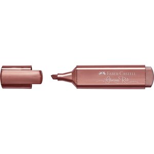 Surligneur textliner 1546 metallic rouge faber-castell