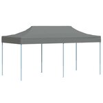 vidaXL Tente de réception pliable 3 x 6 m Anthracite