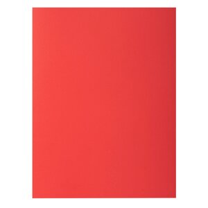 Paquet De 25 Chemises Double Poche Rock''s 210 - Double A4 Ou A3 - 24x32cm - Rouge - X 10 - Exacompta