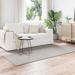 vidaXL Tapis de surface HUARTE Crème 200 x 140 cm Polyester