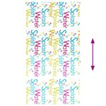 vidaXL Store enrouleur de douche 120x240 cm largeur du tissu 116 cm