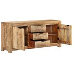 vidaXL Buffet 175x40x75 cm Bois de manguier brut