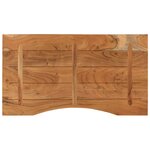 vidaXL Dessus de bureau 90x50x2 5cm rectangulaire bois massif d'acacia