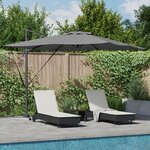 vidaXL Parasol Cantilever Roma 286 x 285 x 270 cm Aluminium