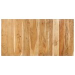 vidaXL Tête de lit 160 cm bois massif d'acacia