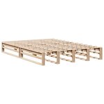 vidaXL Cadre de lit sans matelas 160x200 cm bois massif de pin