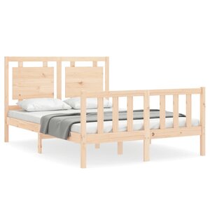 vidaXL Cadre de lit sans matelas 120x200 cm bois de pin massif