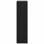 vidaXL Bibliothèque Chêne noir 40 x 30 x 114 cm Bois d'ingénierie