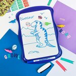 Feutre tableau blanc effaçable à sec 1721 Pointe Fine Ogive Bleu VELLEDA