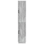 vidaXL Ensemble de Meubles 2 Pièces Sonoma gris Bois d'ingénierie