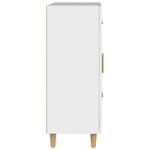 vidaXL Buffet blanc 69 5x34x90 cm bois d'ingénierie