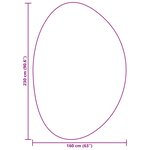 vidaXL Tapis HUARTE Gris 160 x 230 cm Polyester