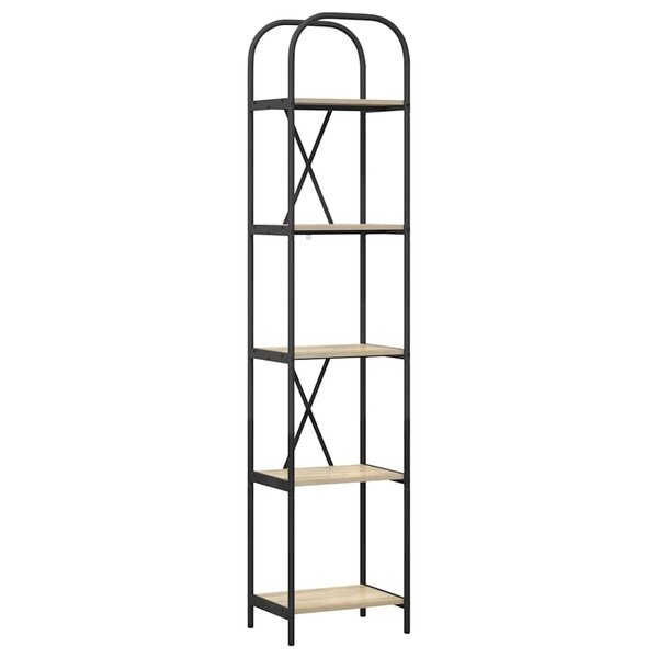 vidaXL Étagère Chêne sonoma 40 x 30 x 183 cm Bois d'ingénierie