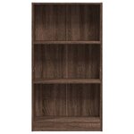 vidaXL Bibliothèque chêne marron 60x24x109 cm bois d'ingénierie