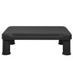 vidaXL Support de moniteur Noir 38x24x10 5 cm