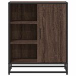 vidaXL Buffet chêne marron 62x35x76 cm bois d'ingénierie