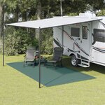 vidaXL Tapis de sol de camping vert 5x2 5 m