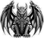 Monnaie GARGOYLE 1/200 Oz Médaille Platine 2026 (PRÉCOMMANDE)