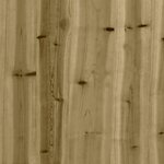 vidaXL Salon de jardin 8 Pièces avec coussins bois de pin imprégné