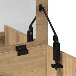 vidaXL Coiffeuse chêne artisanal 60 x 40 x 75 cm Bois d'ingénierie