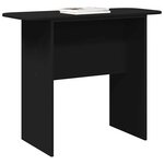 vidaXL Table console Noir 93 x 40 x 75 cm Bois d'ingénierie