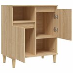 vidaXL Buffet Chêne sonoma 60x35x70 cm Bois d'ingénierie