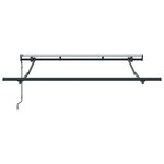 vidaXL Cadre de auvent Anthracite 2.5 x 2 m Métal