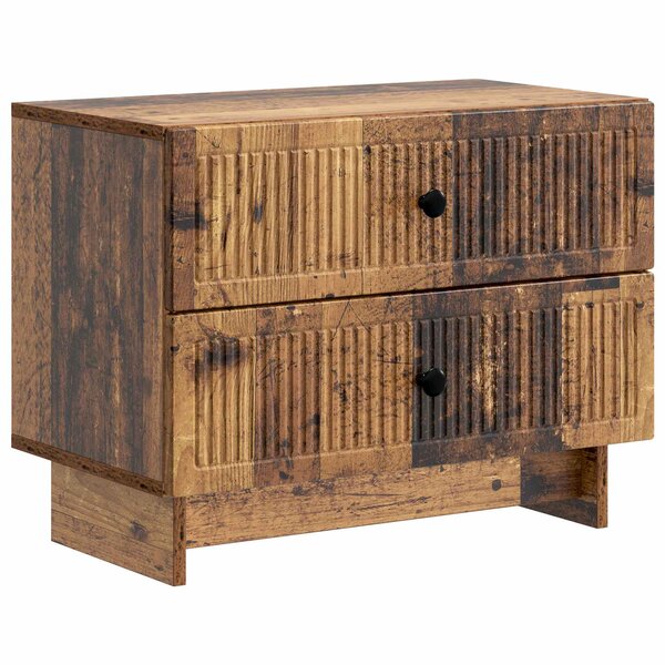 vidaXL Cabinet de chevet Bois ancien 62 x 34 5 x 47 5 cm