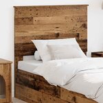 vidaXL Tête de lit Bois Ancien 75 cm Bois d'ingénierie