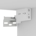 vidaXL Meuble TV suspendu Blanc 100x30x26 5 cm Bois d’ingénierie