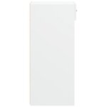 vidaXL Buffet blanc 30x42 5x93 cm bois d'ingénierie