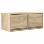 vidaXL Meuble TV chêne sonoma 60x31x25 5 cm bois d'ingénierie