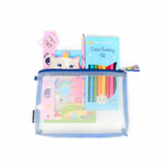 Kit Papeterie Enfants Rentrée Scolaire - Rose - Draeger