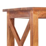 vidaXL Bibliothèque 60x30x160 cm Bois massif d'acacia et finition miel