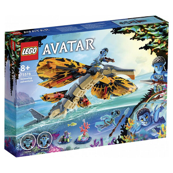 LEGO Avatar L'Aventure du Skimwing (75576) - Revivez Pandora avec Tonowari et Jake Sully