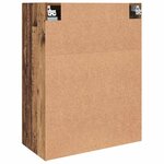 vidaXL Armoire murale suspendue Montage mural Marron 69 5 x 34 x 90 cm
