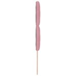 vidaXL Tête de lit en velours rose 100 cm avec blocs diamants