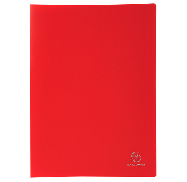 Protège-documents en polypropylène souple OPAK 40 vues - A4 - Couleurs aléatoires EXACOMPTA