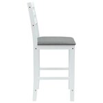 vidaXL Chaises de salle à manger 2 Pièces Blanc 40 x 47 5 x 99 5 cm
